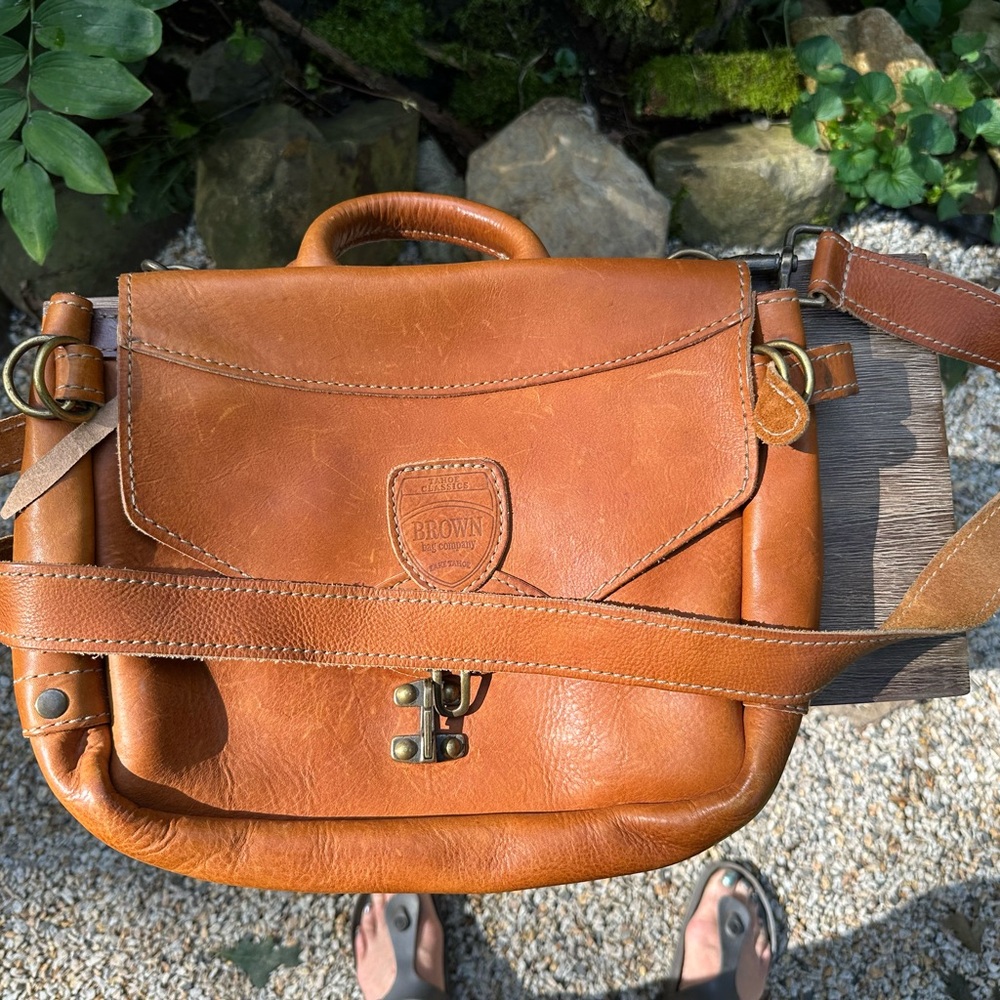 Vintage Made in America/USA Brown Bag Company purse